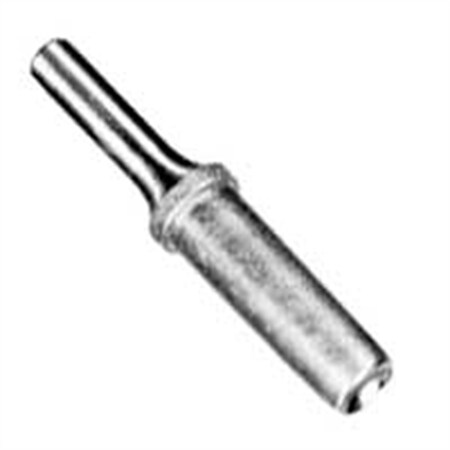 Ajax Tool Works Rivet Set, Brazier Head, 1.130" L, Steel Body A1620